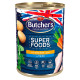 Butcher's Super Foods Karma dla dorosłych psów pasztet z kurczakiem i flaczkami 400 g