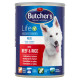 Butcher's Life Karma dla dorosłych psów pasztet z wołowiną i ryżem 390 g