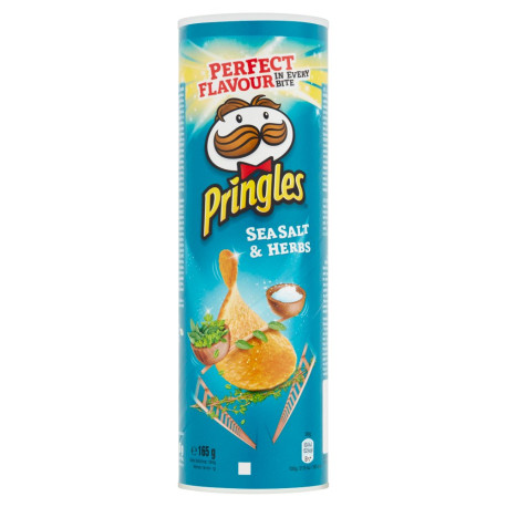 Pringles Sea Salt & Herbs Chrupki 165 g