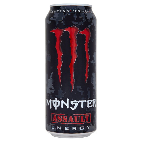 Monster Assault Gazowany napój energetyzujący 500 ml