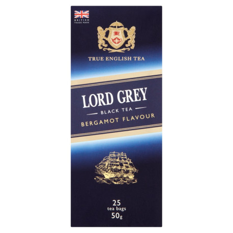 TET Lord Grey Herbata czarna z aromatem bergamotki 50 g (25 x 2 g)