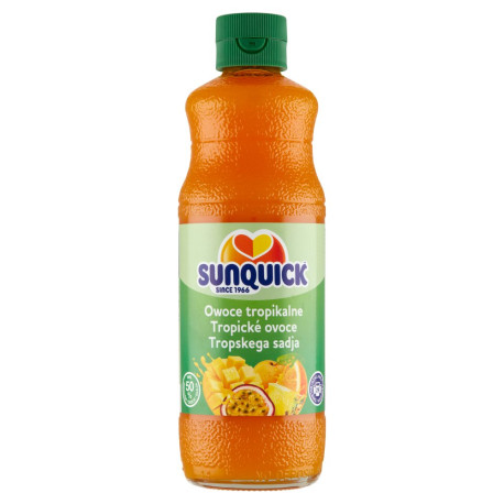 Sunquick Koncentrat napoju owoce tropikalne 580 ml