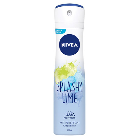 NIVEA Splashy Lime Antyperspirant w aerozolu 150 ml