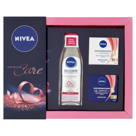 NIVEA Premium Care 45+ Zestaw kosmetyków