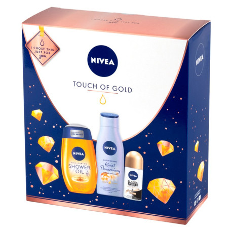 NIVEA Touch of Gold Zestaw kosmetyków