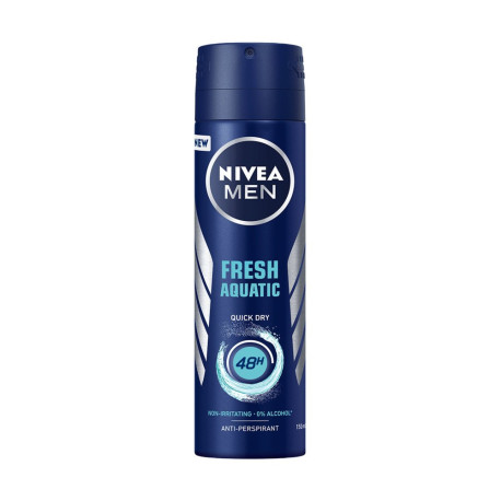 Nivea Fresh Aquatic Antyperspirant DLA Mężczyzn W Spray\'u 150 ml