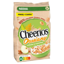 Nestlé Cheerios Owsiany Chrupiące płatki owsiane jabłko & cynamon 210 g