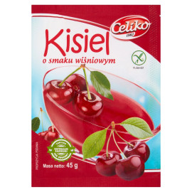 Celiko Kisiel o smaku wiśniowym 45 g
