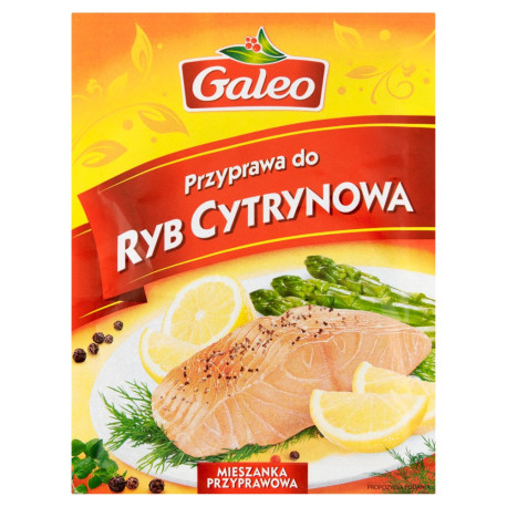 Galeo Przyprawa do ryb cytrynowa 16 g