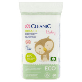 Cleanic Baby Organic Płatki dla niemowląt i dzieci 60 sztuk
