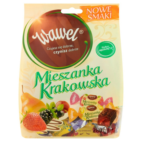 Wawel Mieszanka Krakowska Nowe Smaki Galaretki w czekoladzie 280 g