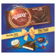 Wawel Tiki Taki kokosowo-orzechowe Czekolada i czekolada gorzka 70% cocoa 450 g (350 g +100 g)