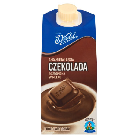 E. Wedel Czekolada roztopiona w mleku 330 ml