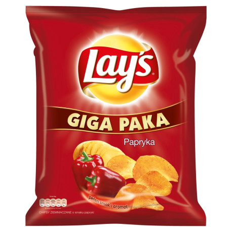 Lay\'s Papryka Chipsy ziemniaczane 285 g