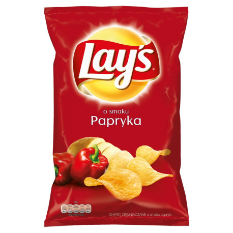 Lay\'s o smaku Papryka Chipsy ziemniaczane 150 g