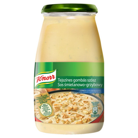 Knorr Sos śmietanowo-grzybowy z pieczarkami i natką pietruszki 500 g
