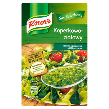 Knorr Sos sałatkowy koperkowo-ziołowy 9 g