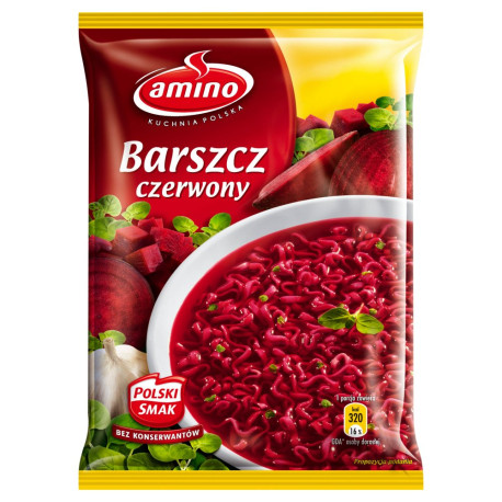 Amino Barszcz czerwony Zupa błyskawiczna 69 g