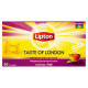 Lipton Taste of London Herbata czarna aromatyzowana 100 g (50 torebek)
