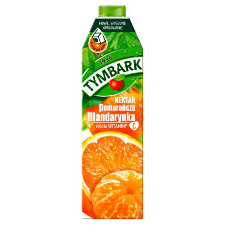 Tymbark Nektar pomarańcza mandarynka 1 l