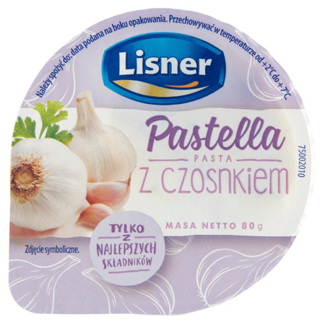 Lisner Pastella Pasta z czosnkiem 80 g