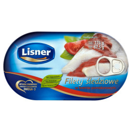Lisner Filety śledziowe w kremie pomidorowym 175 g
