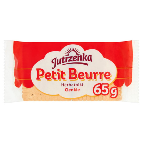 Jutrzenka Herbatniki Petit Beurre cienkie 65 g