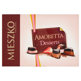 Mieszko Amoretta Desserts Praliny w czekoladzie 276 g