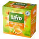 Loyd Herbata zielona aromatyzowana o smaku pomarańczy i mandarynki 30 g (20 x 1,5 g)