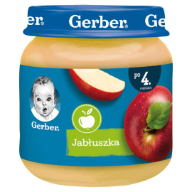 Gerber Jabłuszka dla niemowląt po 4. miesiącu 125 g