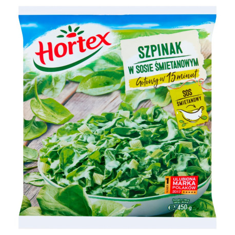 Hortex Szpinak w sosie śmietanowym 450 g