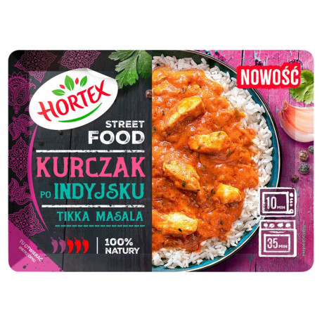 Hortex Street Food Tikka Masala Kurczak po indyjsku 350 g