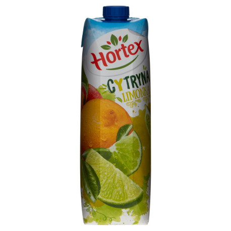 Hortex Napój wieloowocowy cytryna limonka 1 l
