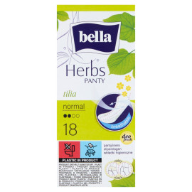 Bella Herbs Panty Tilia Normal Wkładki higieniczne 18 sztuk
