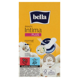 Bella Intima Plus Panty Normal Wkładki higieniczne 54 sztuki
