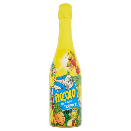 Piccolo Napój bezalkoholowy gazowany o smaku owoców tropikalnych 750 ml