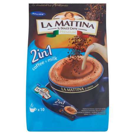 Gellwe La Mattina Napój kawowy 2 w 1 180 g (10 x 18 g)
