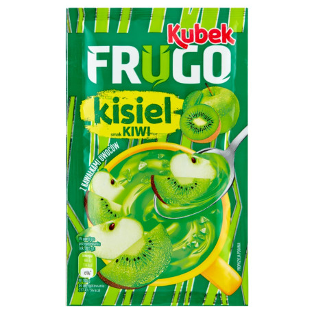 Kubek Frugo Kisiel z kawałkami owoców smak kiwi 30 g