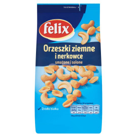 Felix Orzeszki ziemne i nerkowce smażone i solone 240 g