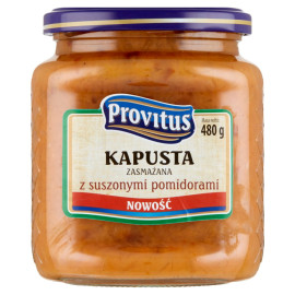 Provitus Kapusta zasmażana z suszonymi pomidorami 480 g