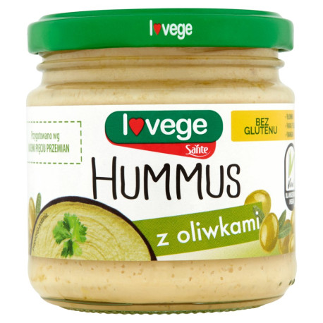 Sante Hummus z oliwkami 180 g