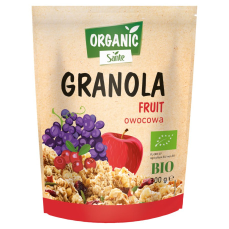 Sante Organic Granola owocowa 300 g