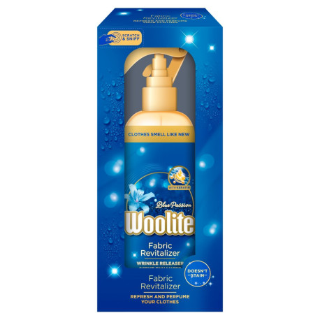Woolite Blue Passion Spray do pielęgnacji tkanin 300 ml