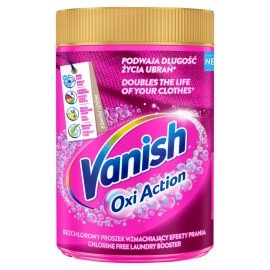 Vanish Oxi Action Odplamiacz do tkanin w proszku 625 g