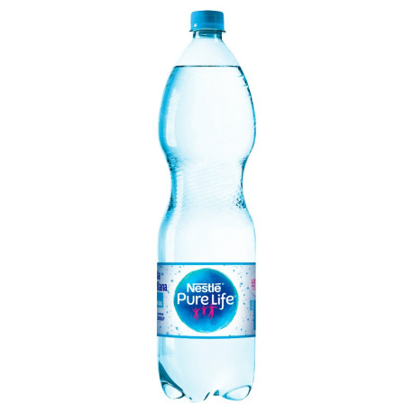 Nestlé Pure Life Woda źródlana lekko gazowana 1,5 l