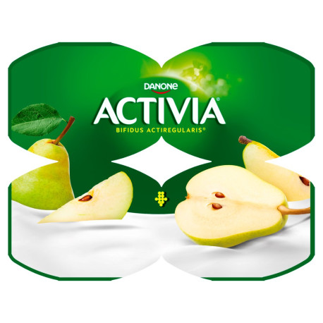 Danone Activia Jogurt gruszka 480 g (4 x 120 g)
