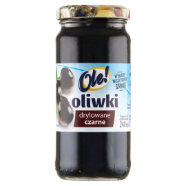 Ole! Oliwki drylowane czarne 225 g