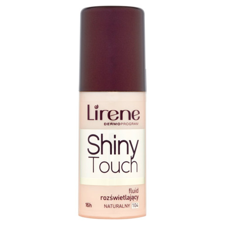Lirene Shiny Touch 16h Fluid rozświetlający 104 naturalny 30 ml