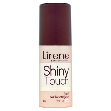 Lirene Shiny Touch 16h Fluid rozświetlający 108 toffee 30 ml