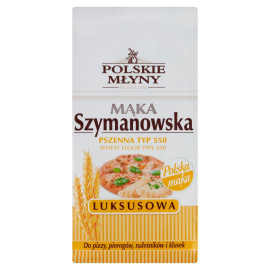 Polskie Młyny Mąka Szymanowska Luksusowa pszenna typ 550 1 kg